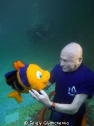 Aquanaut Andre Laban on the rest by Sergiy Glushchenko 